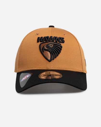 New Era Hawthorn Hawks 'AFL 2026' 9FORTY Strapback Med Beige