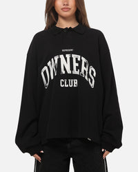 Represent Owners Rugby Top Jet Black