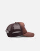 Carré Academy Trucker Snapback Brown