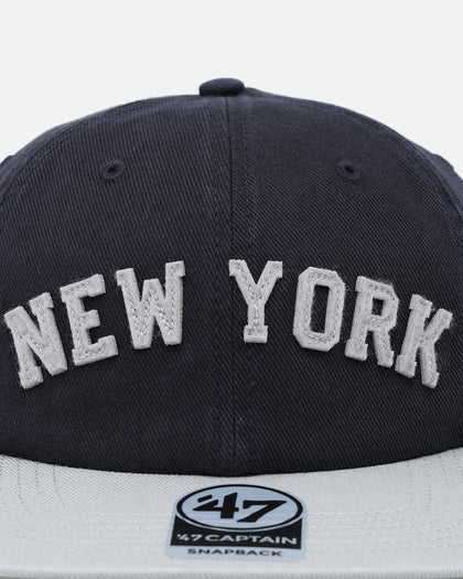 47 Brand New York Yankees 'The City Block Collection' Club Legacy '47 Captain Snapback Navy