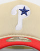 New Era Philadelphia Phillies All Day 9FORTY A-Frame Snapback Vegas Gold