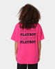 Playboy Stack T-Shirt Hot Pink