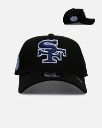 New Era San Francisco 49ers 'Black And Sky Blue' 9FORTY A-Frame Snapback Black/Sky Blue