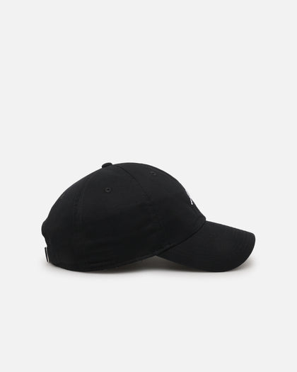 Jordan Unstructured Curved Bill Strapback Hat Black/White