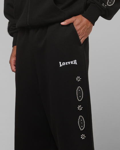 Loiter Rodeo Sweat Shorts Black
