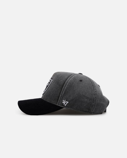 47 Brand Las Vegas Raiders 'Apollo Corduroy' 47 Offside DT Strapback Black