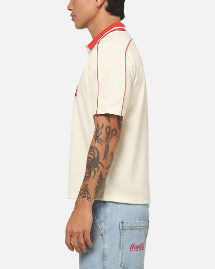 Carre Carré X Coca Cola Club Crest Polo Shirt Off White