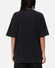 The Anti Order Echo Spray Drop Shoulder T-Shirt Black Acidwash