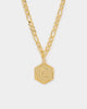 Raising Hell Women's Letter Anklet Gold
