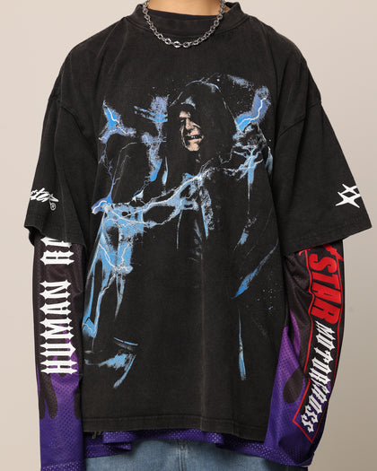 Star Wars Darth Sidious T-Shirt Black Wash