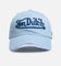 Von Dutch Signature Brim Dad Strapback Cap Light Blue