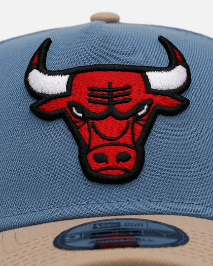 New Era Chicago Bulls 'Easy Breezy' 9FORTY A-Frame Snapback Blue/Tan