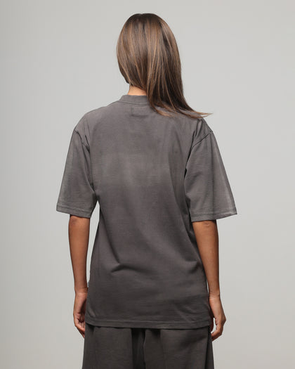 American Thrift Short Sleeve T-Shirt Washed Charcoal