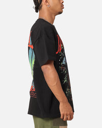 American Thrift X The Lord Of The Rings Nazgul Heavy Vintage T-Shirt Black