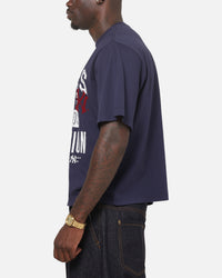 Majestic Athletic New York Yankees American League Crop T-Shirt Indigo
