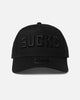 New Era Milwaukee Bucks 'NBA Black On Black' 9FORTY A-Frame Snapback Black