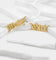Raising Hell Women's Baby Girl Shoe Charm Gold