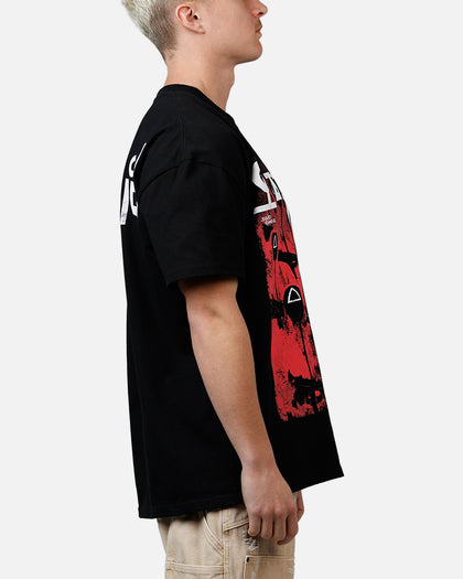 73Studio X Squid Game Masked Men Heavyweight T-Shirt Black