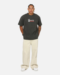 Key Street Wheels T-Shirt Black Wash