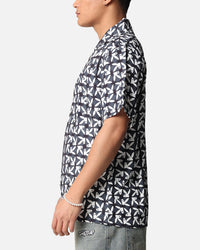 Playboy Half RHD Repeat Shirt Black