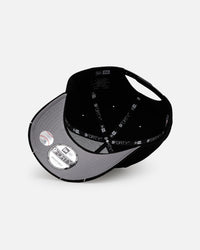 New Era Chicago White Sox 'Spider Web Visor' 9FORTY A-Frame Snapback Black