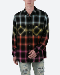 MNML Ombre Flannel Shirt Multi