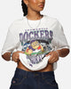 Mitchell & Ness Fremantle Dockers Mascot T-Shirt Vintage White