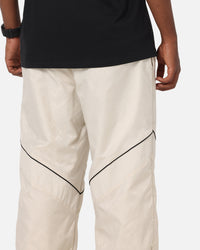 Jordan Brooklyn Printed Draft Pants Lt Orewood Brown