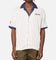 Carre Base Short Sleeve Button Up Shirt Off White
