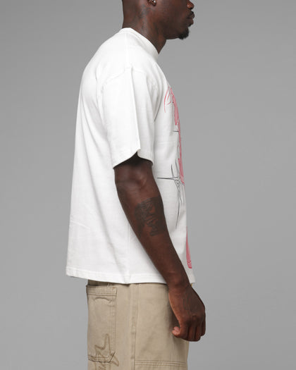 Loiter x Sonic The Hedgehog Amy T-Shirt Off White
