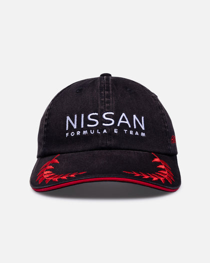 Mitchell & Ness Nissan Formula E Dad Fit Strapback Washed Black
