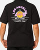 Mitchell & Ness Los Angeles Lakers Arch T-Shirt Faded Black