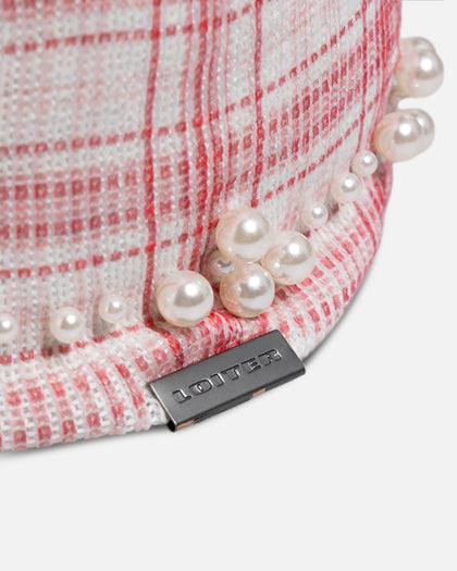 Loiter Pearl Skully Pink Check