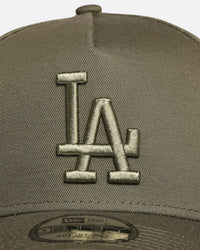 New Era Los Angeles Dodgers 'Tonal Olive' 9FORTY A-Frame Snapback Olive