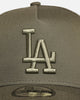 New Era Los Angeles Dodgers 'Tonal Olive' 9FORTY A-Frame Snapback Olive