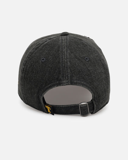 New Era Texas Rangers 'Distressed Denim 2.0' 9FORTY A-Frame Strapback Black
