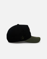 Mitchell & Ness Houston Astros 'Olive Cargos' Pro Pinch Snapback Olive/Black