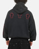 Saint Morta Requiem Boxy Hoodie Washed Black