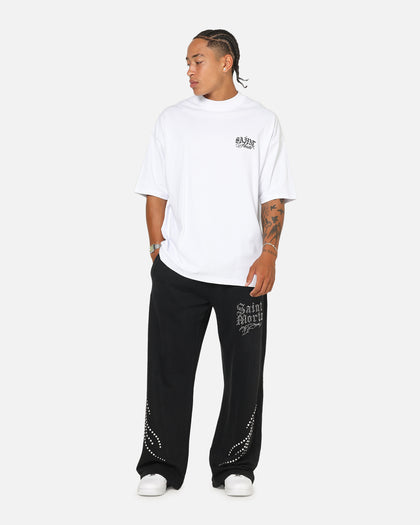 Saint Morta Serenity Mock Neck T-Shirt White