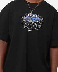 Key Street X FRKO Burner T-Shirt Black