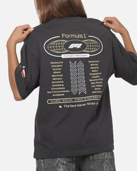 Mitchell & Ness Formula 1 Motorsport Box T-Shirt Washed Black