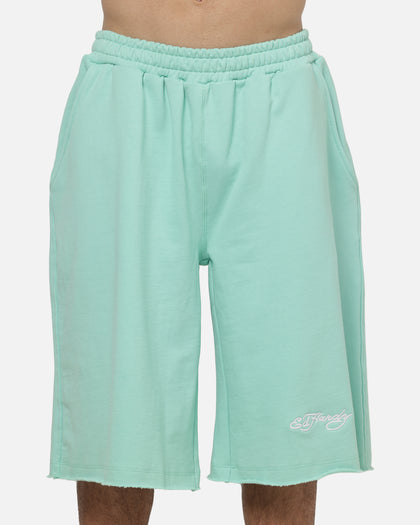Ed Hardy Baggy Fleece Shorts Turquoise