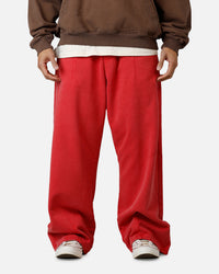 American Thrift Wide Leg Pants Washed Red