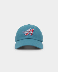 47 Brand Los Angeles Angels 'Wooly Clean-Up' Strapback Columbia