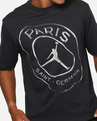 Jordan Jumpman Paris Saint-Germain Practice T-Shirt Oil Gre/White