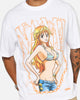 73Studio X One Piece Nami Vintage T-Shirt White