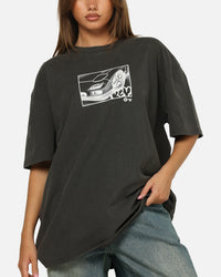 Key Street Twotone T-Shirt Black Wash