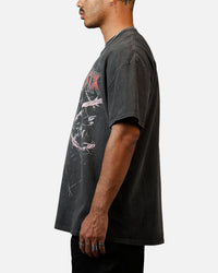 73Studio Marvel Sinister Six Through The Eyes Heavyweight T-Shirt Black Wash