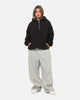 American Thrift Leisure Quarter Zip Hoodie Black