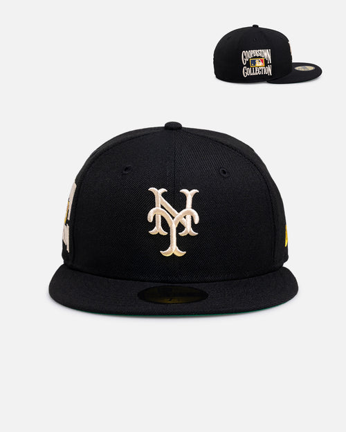New Era New York Mets 'Wool' 59FIFTY Fitted Black